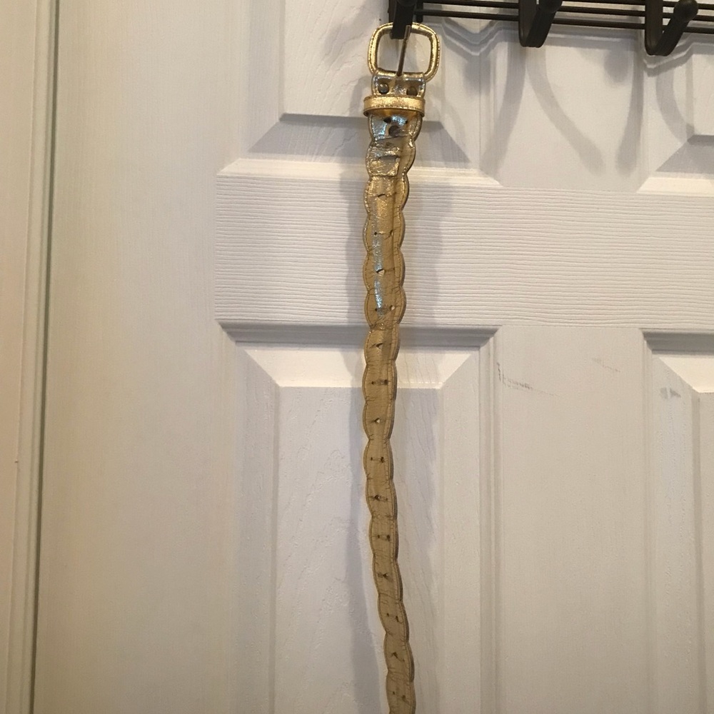 Gold vintage belt